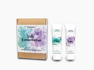 Hautbalsam-Duo | Volle Konzentration