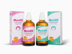 2 x Mundöl Flaschen + Umkartons